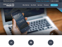 Tablet Screenshot of creativemade.com